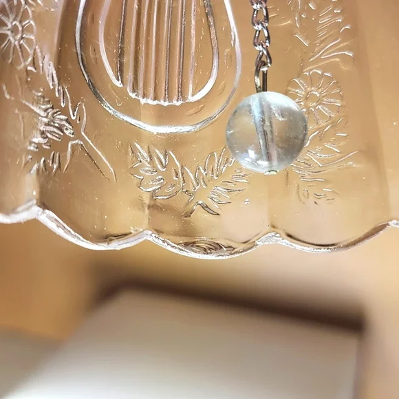 Bell with Lyre Harp Handle. ArtMart Vintage original sticker 24% Lead Crystal - Picture 12 of 12